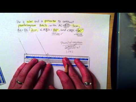 Constructing Parallelograms