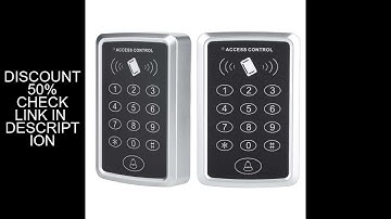 125KHz RFID Access Control Keypad EM Card Reader Door Access Control System Door Lock Opener Keyboar