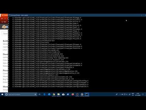 How to build Blender on Windows?