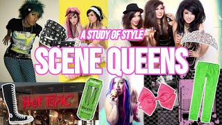 were scene queens the egirls of the 2000s? 🎀☠️🦖 (a study of style) image