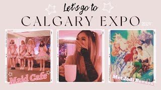 Let's Go to CALGARY EXPO 2024 | Met Jodi Benson (voice of Ariel!), Maid Cafe and much more!