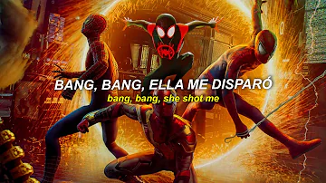 El ritmo de esta CANCIÓN pega con los balanceos de SPIDERMAN 🕷️ (Bang Bang) (Sub Español - Inglés)