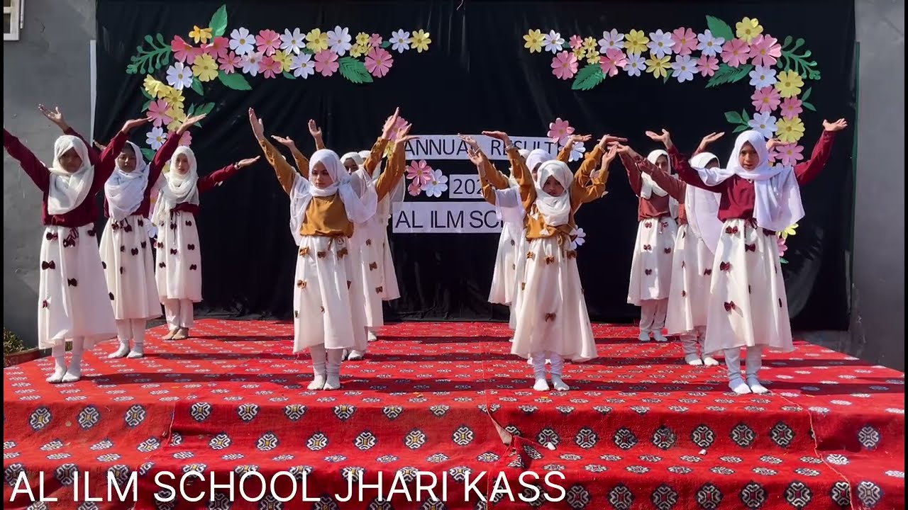 Performance on Falak se rehmaton ka aik samandar bhej deta ha | AL ILM SCHOOL KHARI KASS.