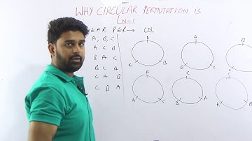 CIRCULAR PERMUTATION (N-1)! WHY ? #04 BY RAHUL SIR