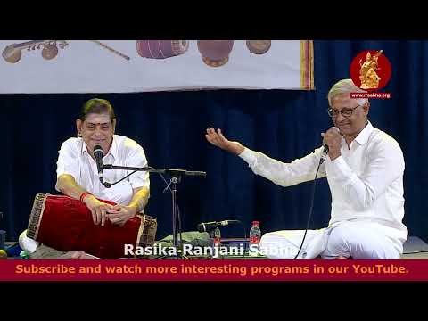 Laya Anubhava - Series-2 - Episode-1 (part-1/2) Mridangam Vidhwan R. Ramesh.