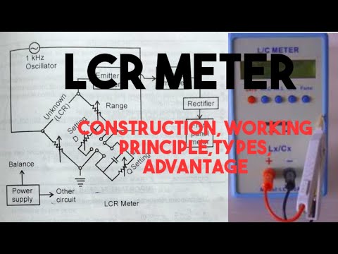 LCR meter  How it works, Application & Advantages