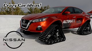 Идеи Nissan Crazy Car: Гонка на Nissan Altima AWD!