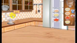Sara cooking games  Strawberry trifle cooking online game screenshot 3