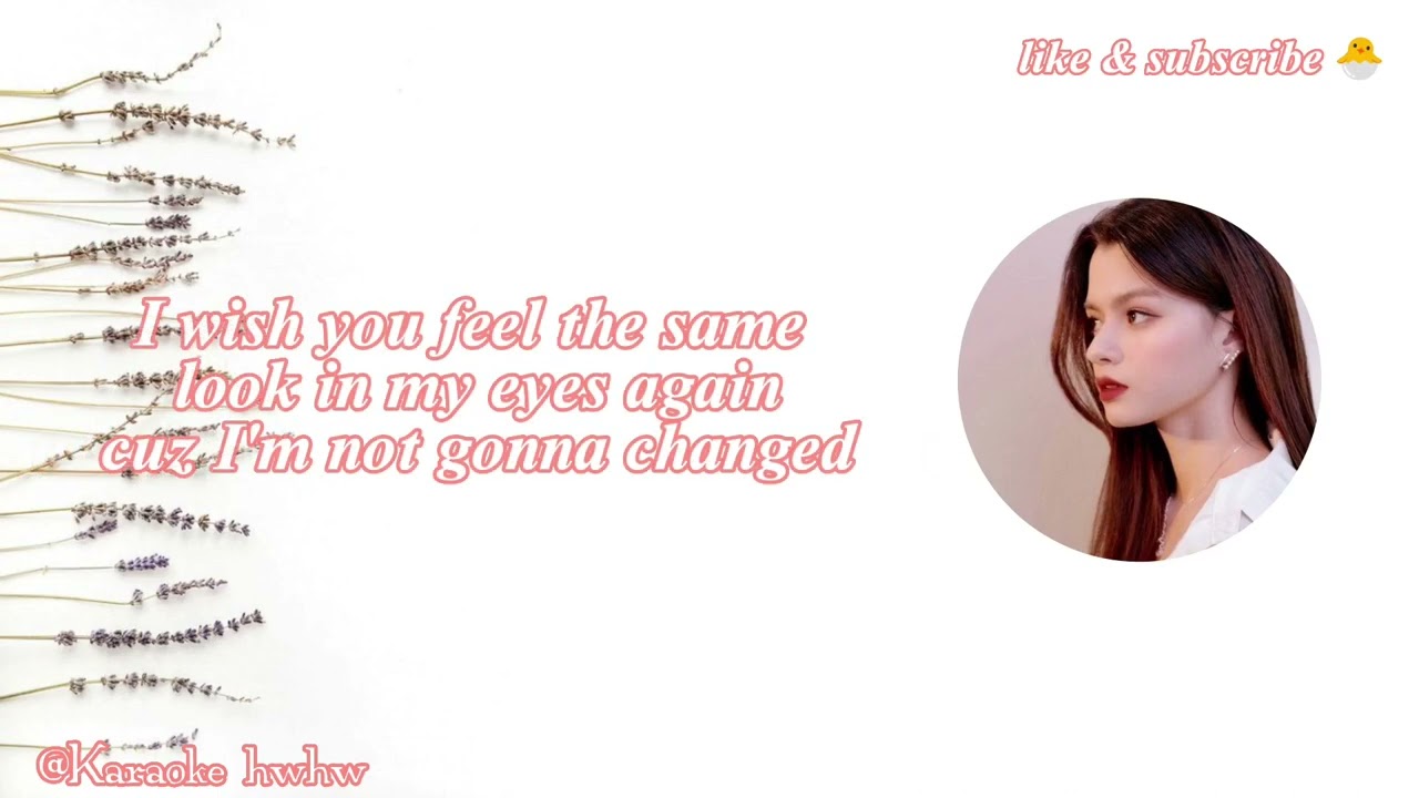 || lyrics or karaoke || Think like me - Becky Armstrong ( คิดเหมือนกัน  ) Ost. Gap the series