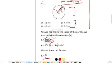 In the given figure, a 15 m/s² represents the total acceleration of a particle moving in the