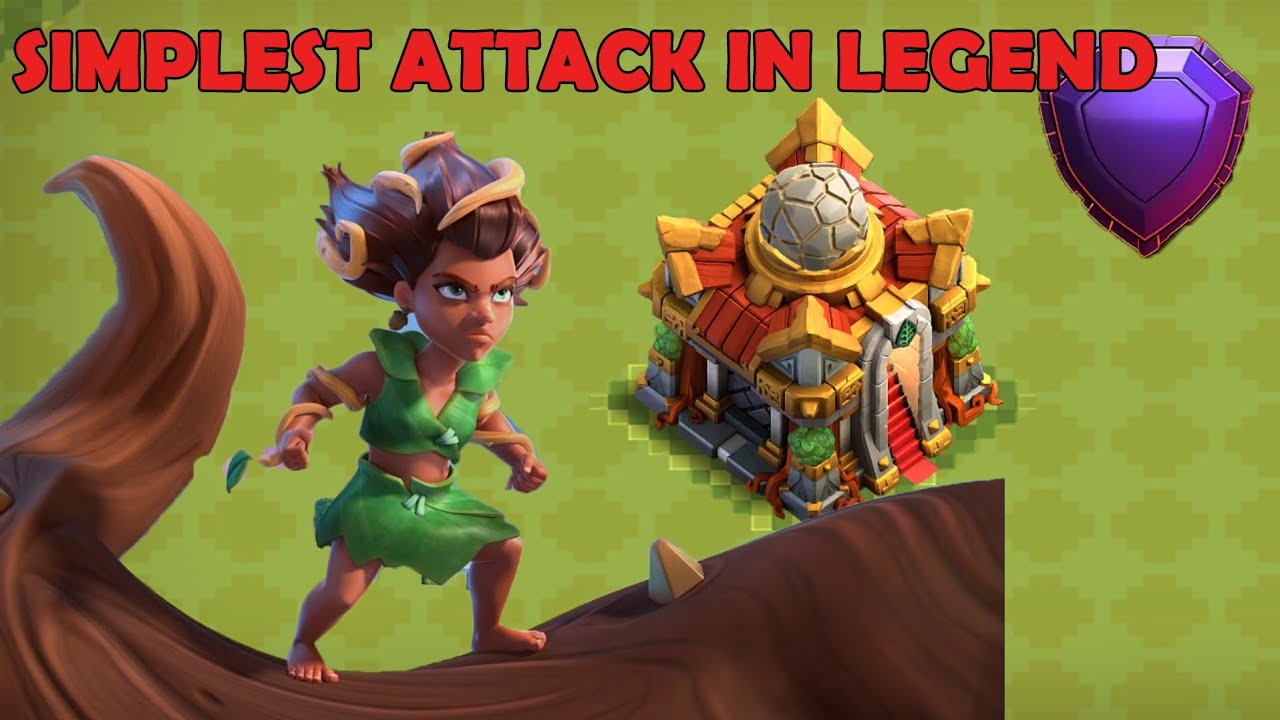 The SIMPLEST ATTACK STRATEGY for Legend League | Clash of Clans - YouTube