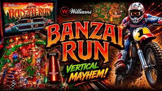 Banzai Run (1988) (VPX: Sixtoe) Pinball VR | Retro Racing Odyssey 🏍️⚡ Vertical Speedway Adventure