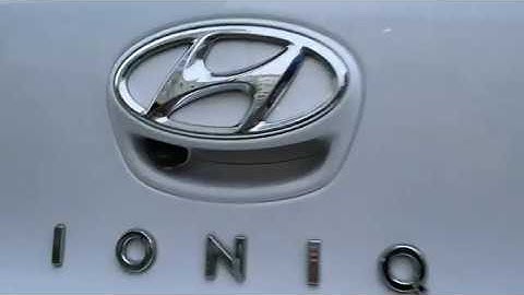 Hyundai Ioniq Rear Camera Washer