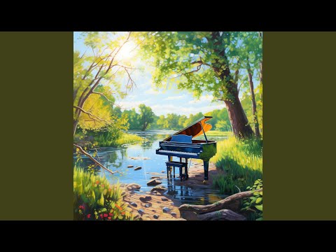 Riverside Nocturne: Piano Dreamscape