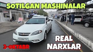 : BUGUNGI SOTILGAN MASHINALAR NARXLARI. ANDIJON MASHINA BOZORI. 3-OKTABR