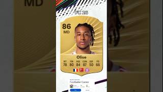 OLISE EVOLUTION CARD ON FIFA #eafc26 #fifa