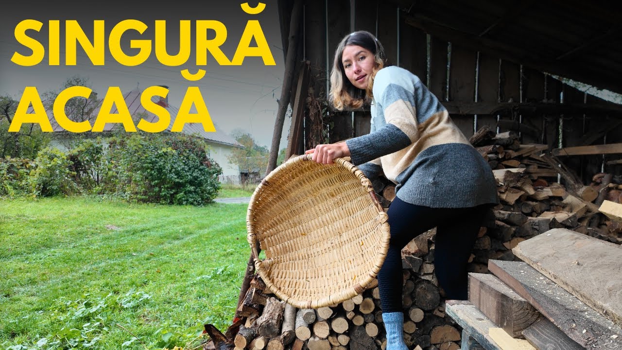 Am ramas SINGURA acasa | Viata la tara