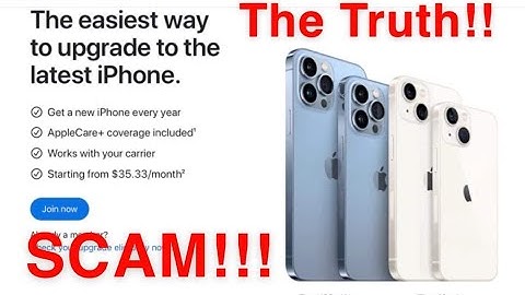 Apple Upgrade Program (Scam) (The Truth)