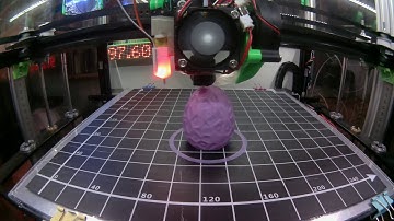 Voronoi Easter Eggs 3D print timelapse