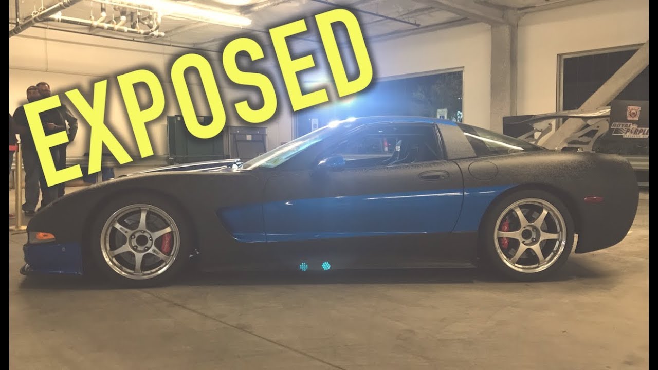 SuperSpeedersRob ROB FERRETTI SHADOW BLACK CORVETTE