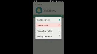 migme [ How to transfer credits in android ] screenshot 5