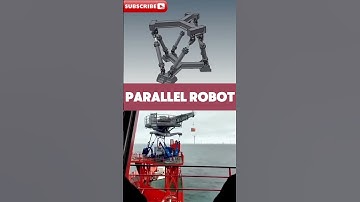 6 DOF Hexapod Mechanism | Parallel Robot #3ddesign #3dmodeling #solidworks #engineer #mechanic #3d