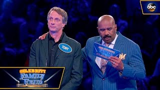 Tony Hawk and Son Play Fast Money  Celebrity Family Feud