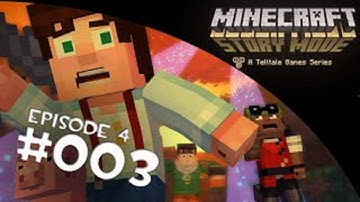 Minecraft Story Mode - Episode 4: A Block And A Hard Place [HD/Blind] Playthrough part 3 (Maze)