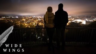 Vilnius at night time-lapse