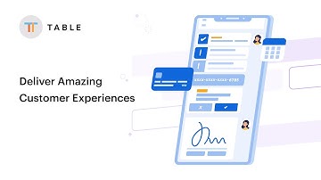 TABLE - Live Chat and Conversational Bot for Amazing Customer Experiences
