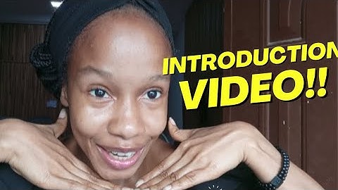 Introduction Video 📷#newyoutuber #firstyoutubevideo #introvideo 