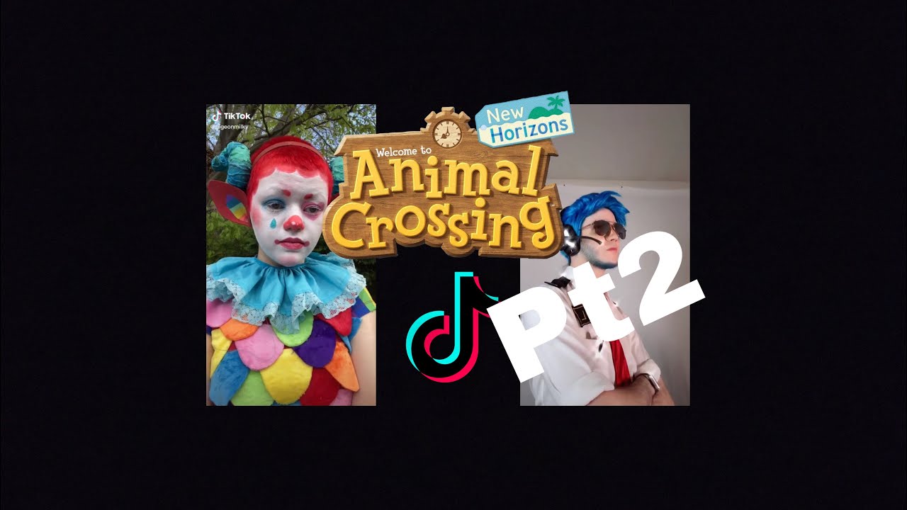 Animal crossing pt 2 tik tok cosplay - YouTube