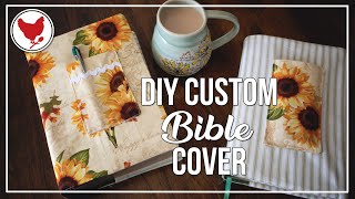 HOW TO SEW A CUSTOM BIBLE COVER | Cosmopolitan Cornbread