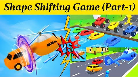 Shape Shifting Gameplay - (Level 1-5) Hyper Casual Game For Android and iOS Device - Indian Player