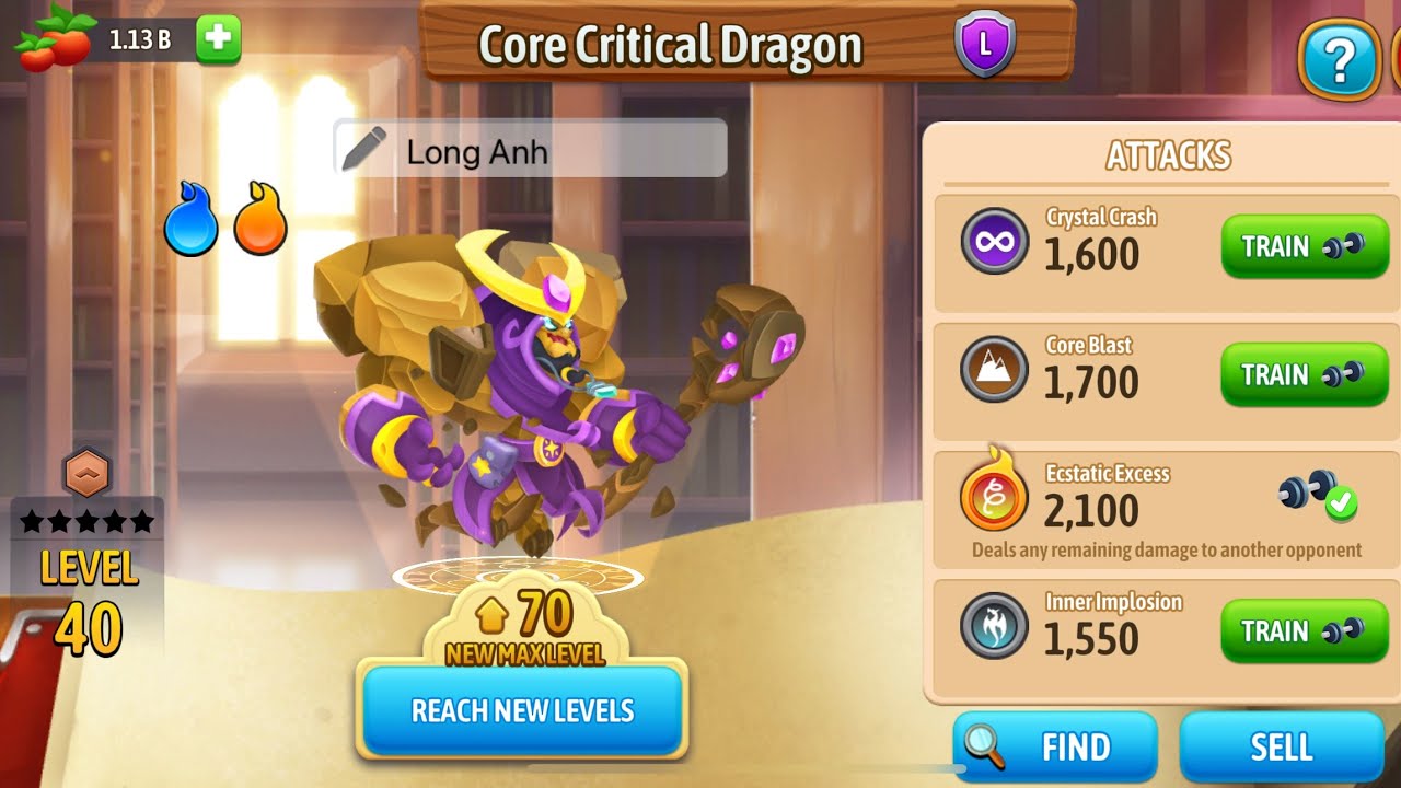 ОБЗОР RỒNG CORE CRITICAL | DRAGON CITY