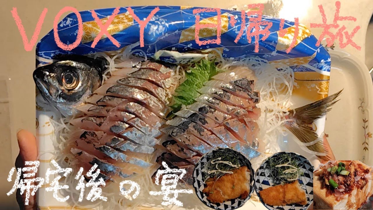 VOXY 日帰り旅 46−9 帰宅後の宴