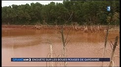 Boues rouges-Bauxaline Gardanne intervention CRIIRAD au Grand soir 3 du 11/12/14