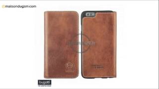 Etui iPhone 6 Bugatti BookCover Oslo Cognac Bugatti Booklet Case Iphone 7