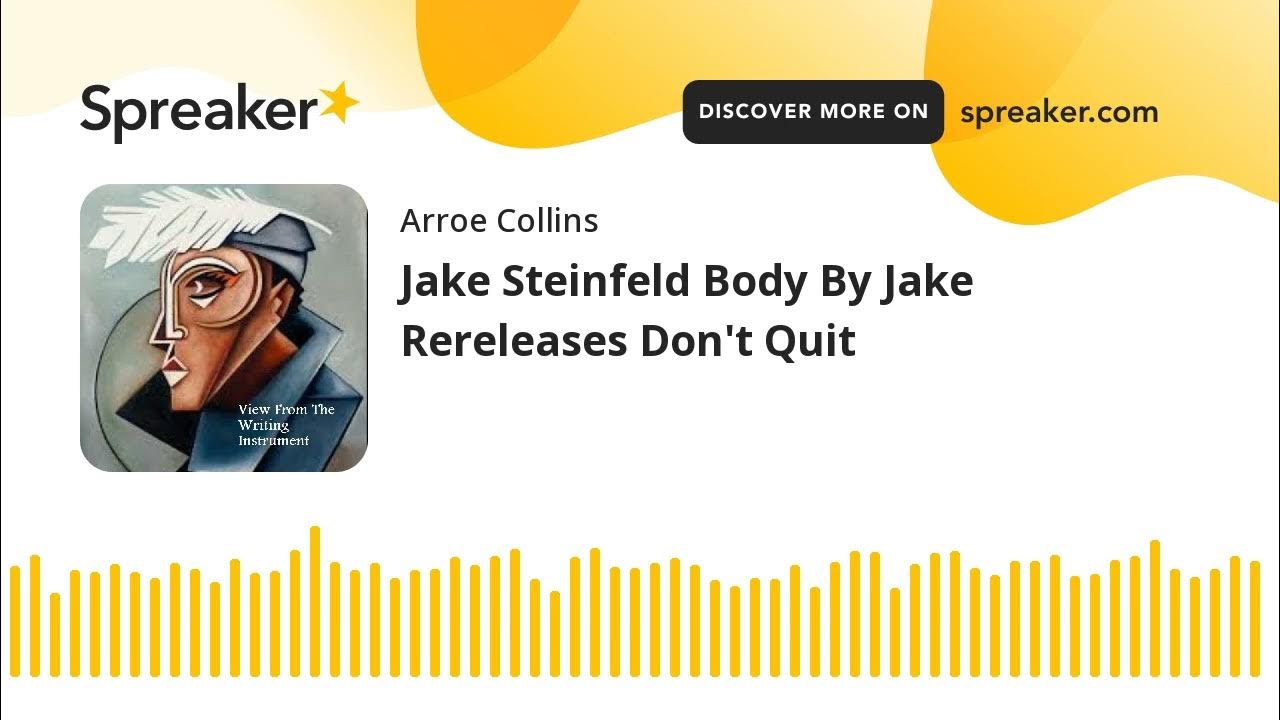 Jake Steinfeld Body By Jake Rereleases Don't Quit Jake Steinfeld Body By Jake Rereleases Don't Quit