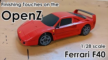 OpenZ - Finishing Touches on this 3D Printed 1/28 Scale RC