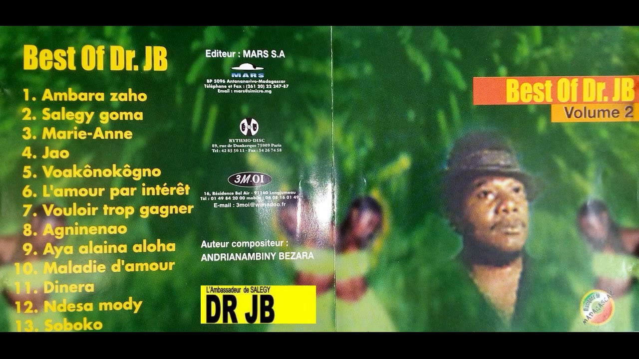 BEST OF D.R. JB /// SOBOKO / MARIE ANNE / DINERA / MALADIE D'AMOUR / NDESA MODY