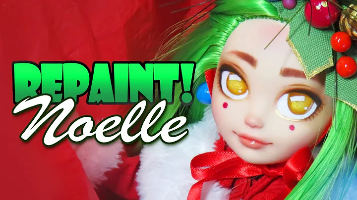 Repaint! Christmas Tree OOAK Art Doll Noelle