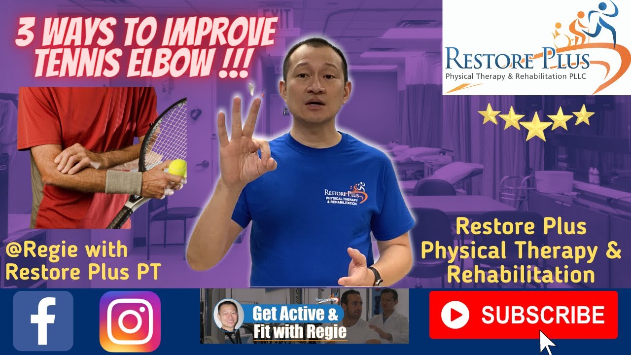 3 Ways to Improve Tennis Elbow Without Seeing Your Doctor or Taking