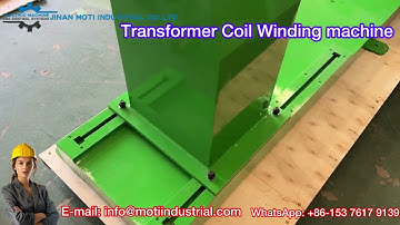 Power Transformer Horizontal Coil Winding Machine MOTI-1T with Manual operate type
