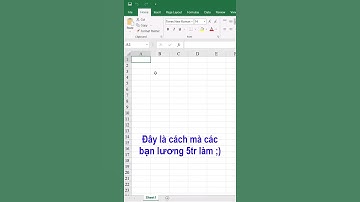 Microsoft excel - Tự động căn chỉnh độ rộng cột trong excel #shorts