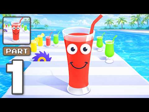 Juice Run - Gameplay Walkthrough Part 1 Tutorial NEW Mobile Game (Android, iOS)