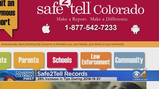 Safe2Tell Program Hits Record Number Of Tips