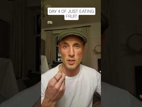 Day four, Feel really good. #fyp #spiritualawakening #fruitarian #fruit ##lightbody