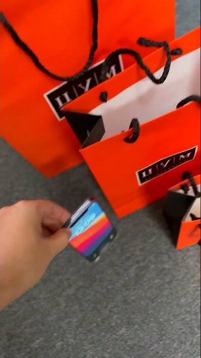 Обзор на ПАКЕТ ЦУМ, подарочный #shorts - YouTube