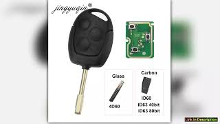 Jingyuqin 3 Buttons Remote Key Fob 315Mhz 433Mhz 4D60 Id63 Chip For Ford Mondeo Focus Fusion Fiesta